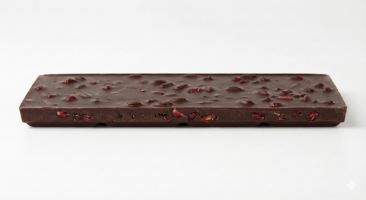 Natural Pomegranate Dark Chocolate Bar